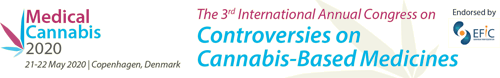 International Annual Congress on Controversies on Cannabis-Based Medicines (Med-Cannabis2020) International Annual Congress on Controversies on Cannabis-Based Medicines (Med-Cannabis2020)